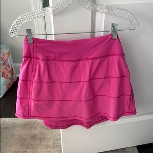 Lululemon Athletica Pink Skirt